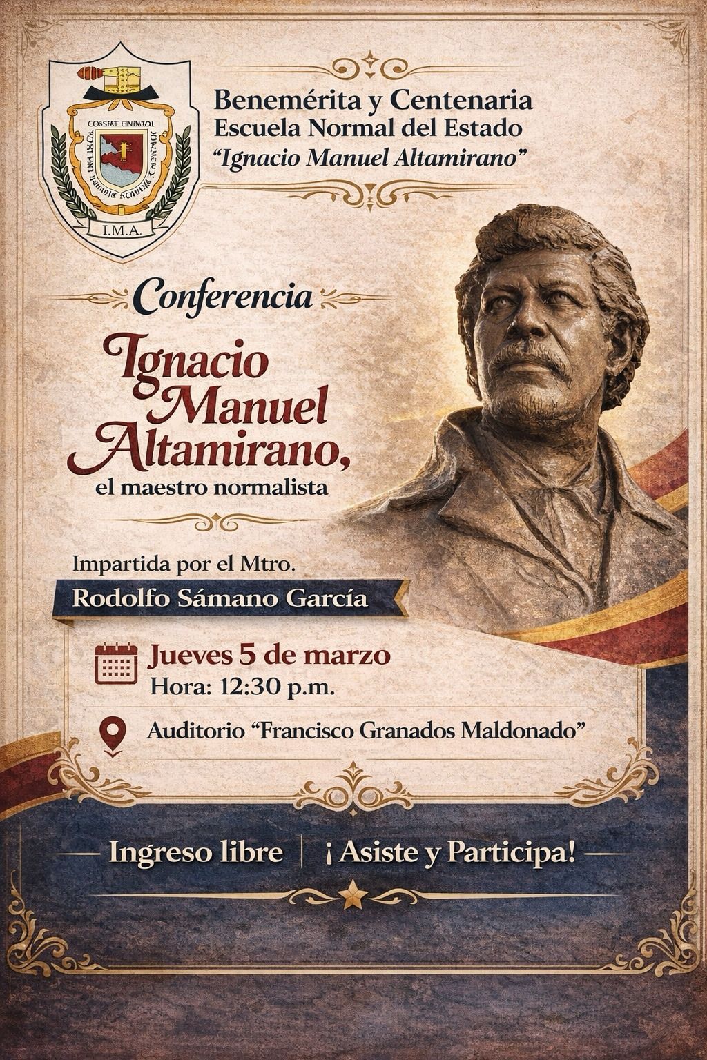 Conferencia Ignacio Manuel Altamirano