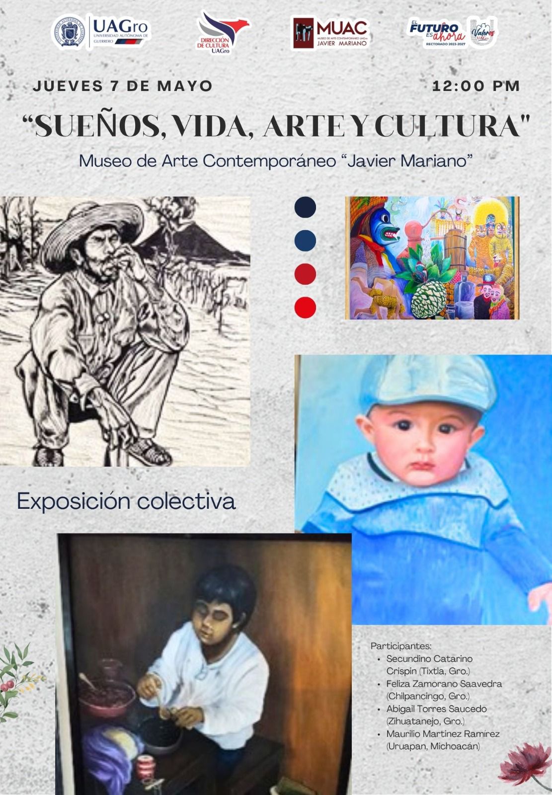 Exposición Colectiva Sueños, Vida, Arte y Cultura